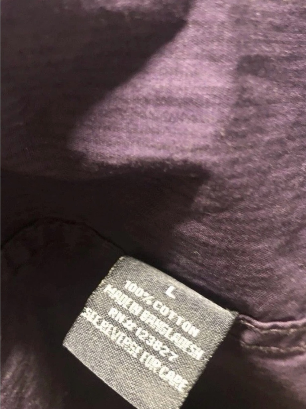 Drill Clothing Company Purple Strip Dress Shirt Size L - Picture 4 of 4